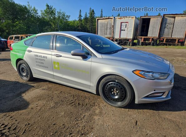 3FA6P0T93JR263963 2018 FORD FUSION Gray 