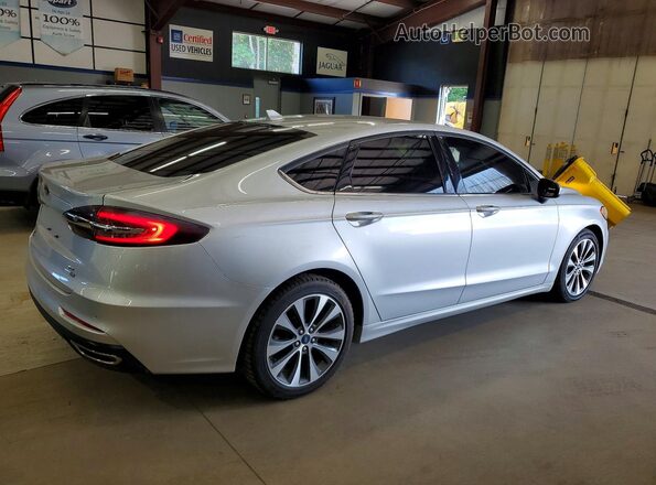 3FA6P0T94KR254173 2019 FORD FUSION Серебряный Задняя правая четверть