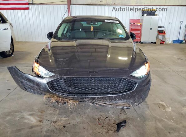 3FA6P0T94LR248939 2020 FORD FUSION Black წინა ხედი