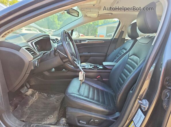 3FA6P0T95GR294303 2016 FORD FUSION Gray Vista interior delantera