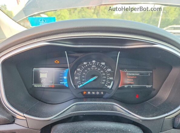 3FA6P0T95GR294303 2016 FORD FUSION Gray Vista del cuadro de instrumentos