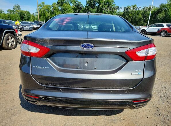 3FA6P0T95GR294303 2016 FORD FUSION Gray Vista trasera