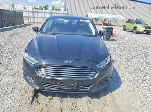 3FA6P0T95GR377648 2016 FORD FUSION Black Вид спереду