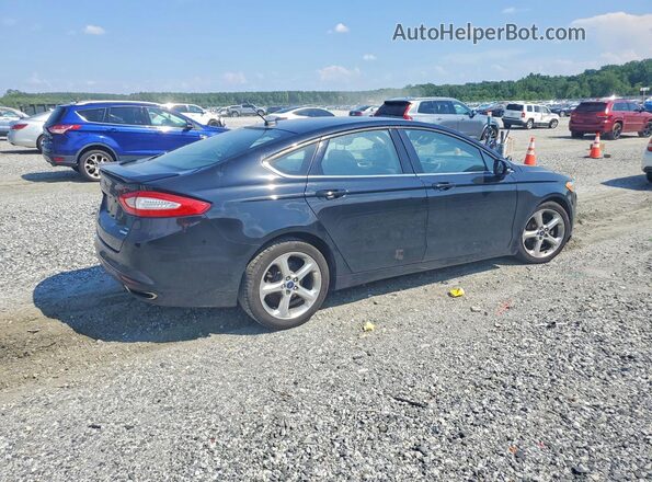 3FA6P0T95GR377648 2016 FORD FUSION Black Задня права чверть