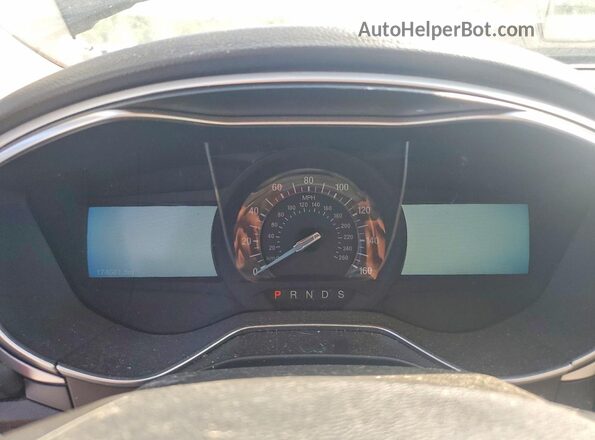 3FA6P0T95GR377648 2016 FORD FUSION Black Вид щитка приладів