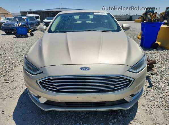 3FA6P0T95HR283156 2017 FORD FUSION Tan Front view