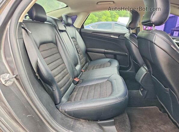 3FA6P0T95JR125096 2018 FORD FUSION Gray Հետևի նստատեղերի տեսք