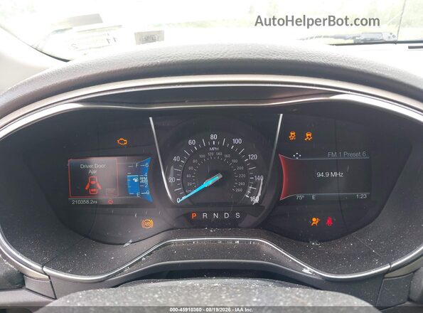 3FA6P0T96GR129148 2016 FORD FUSION Gray Հետևի նստատեղերի տեսք