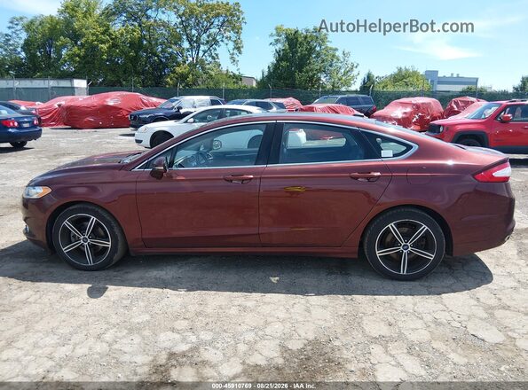 3FA6P0T96GR230898 2016 FORD FUSION Burgundy Սալոնի 360 աստիճան տեսք