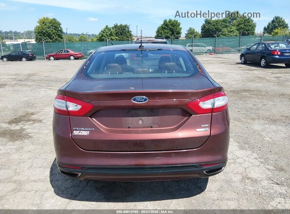 3FA6P0T96GR230898 2016 FORD FUSION Burgundy 