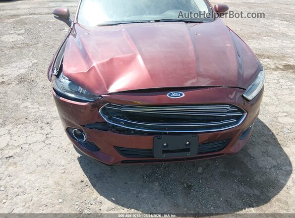 3FA6P0T96GR230898 2016 FORD FUSION Burgundy 