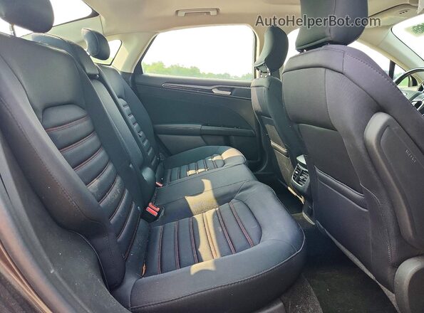 3FA6P0T96GR310167 2016 FORD FUSION Серый Вид задних сидений