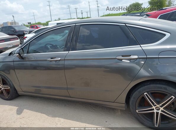 3FA6P0T96GR373530 2016 FORD FUSION Gray 