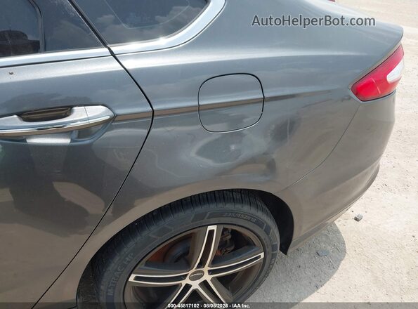 3FA6P0T96GR373530 2016 FORD FUSION Gray 