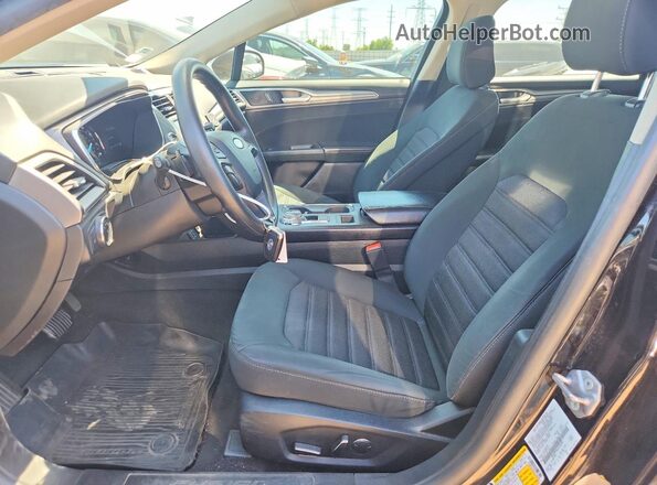 3FA6P0T96LR236582 2020 FORD FUSION Black Vista interior delantera