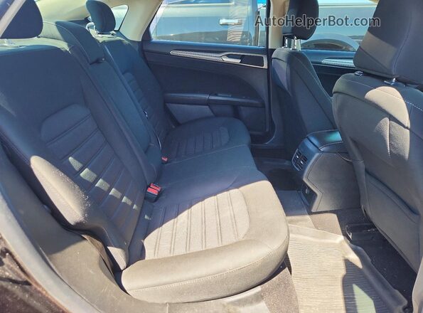 3FA6P0T96LR236582 2020 FORD FUSION Black Vista de los asientos traseros