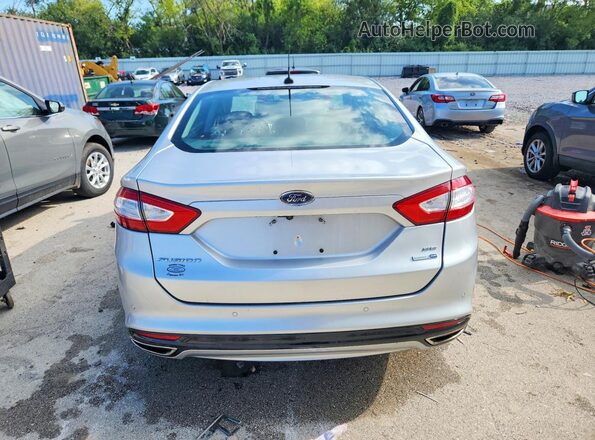 3FA6P0T97GR107773 2016 FORD FUSION Silver Вид ззаду