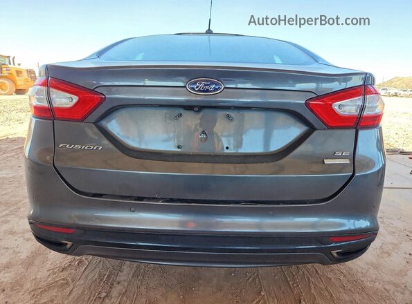 3FA6P0T97GR379224 2016 FORD FUSION Gray უკანა ხედი