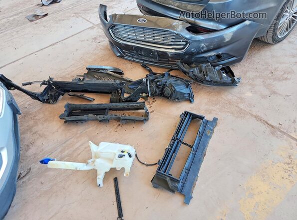 3FA6P0T97GR379224 2016 FORD FUSION Gray ძრავის განყოფილების ხედი