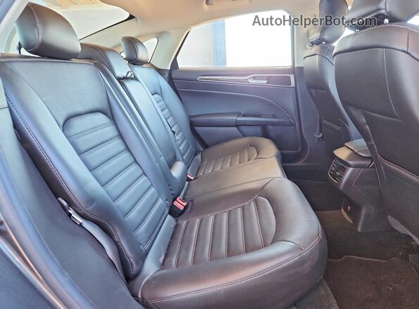 3FA6P0T97GR379224 2016 FORD FUSION Gray უკანა სავარძლების ხედი