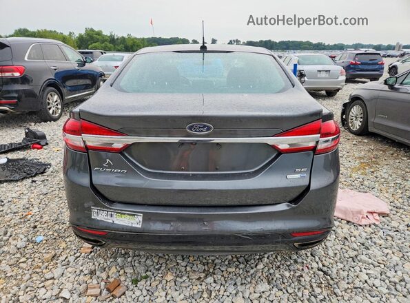 3FA6P0T97HR165559 2017 FORD FUSION Gray Vista trasera