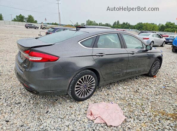 3FA6P0T97HR165559 2017 FORD FUSION Gray Trasero derecho