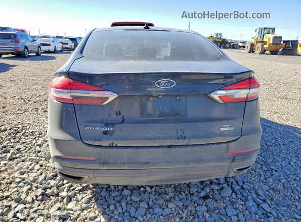 3FA6P0T97LR202294 2020 FORD FUSION Black უკანა ხედი