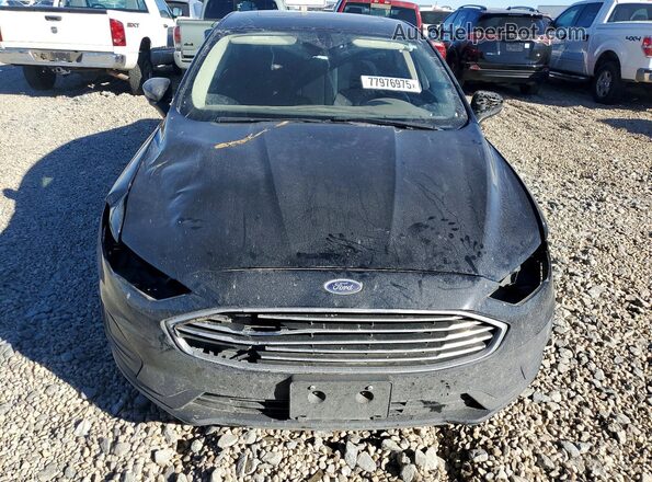 3FA6P0T97LR202294 2020 FORD FUSION Black წინა ხედი