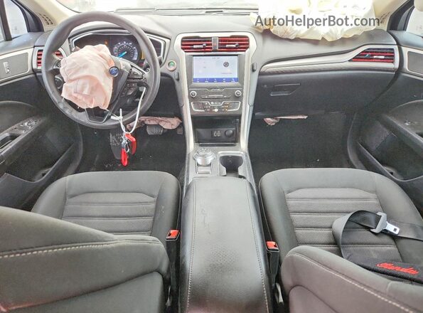 3FA6P0T97LR202327 2020 FORD FUSION Charcoal Vista del salpicadero