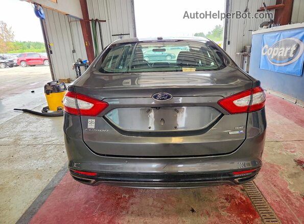 3FA6P0T98GR252949 2016 FORD FUSION Gray Вид ззаду