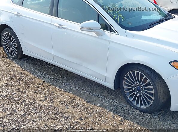 3FA6P0T98HR280879 2017 FORD FUSION White წინა ხედი