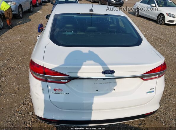 3FA6P0T98HR280879 2017 FORD FUSION White 