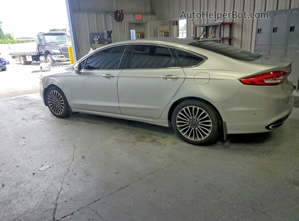 3FA6P0T98HR298038 2017 FORD FUSION Серебряный Задняя левая четверть