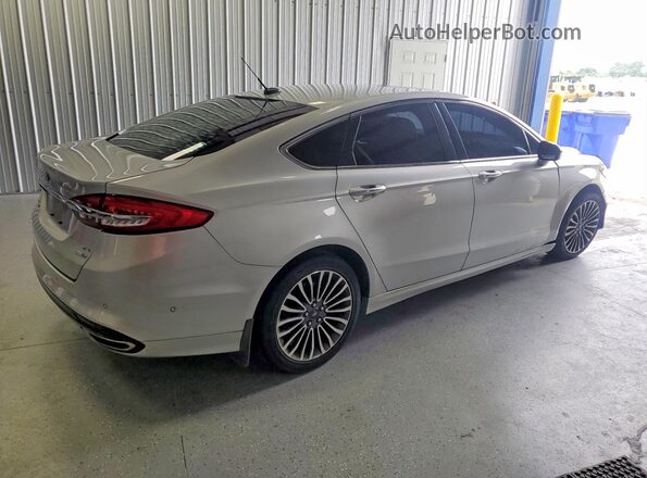 3FA6P0T98HR298038 2017 FORD FUSION Серебряный Задняя правая четверть