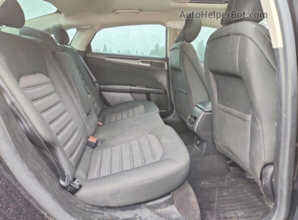 3FA6P0T98KR236582 2019 FORD FUSION Черный Вид задних сидений