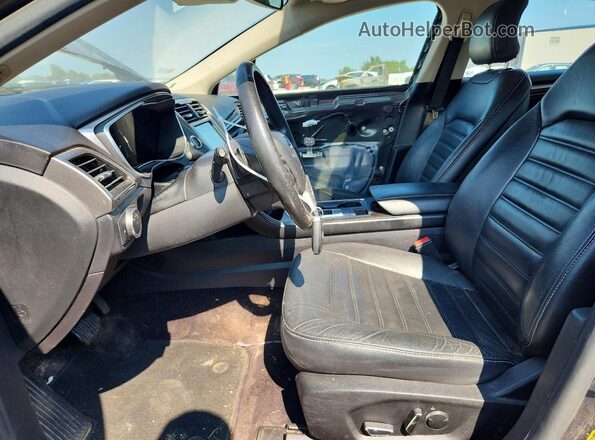 3FA6P0T99HR310326 2017 FORD FUSION Gray Front interior view