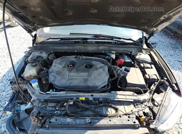 3FA6P0T99HR310326 2017 FORD FUSION Gray Rear interior view