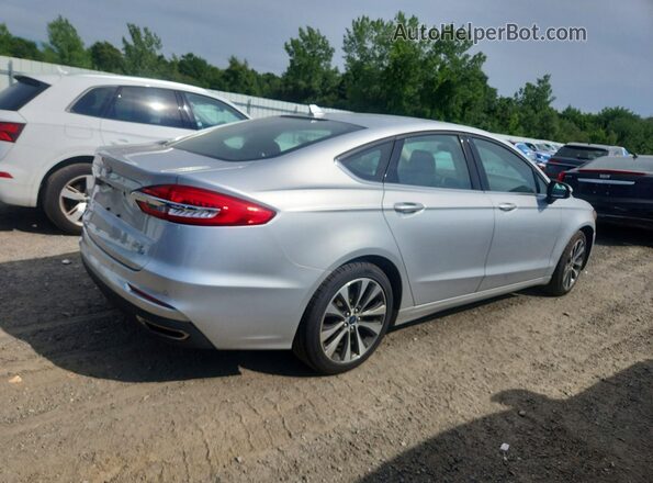 3FA6P0T99KR237532 2019 FORD FUSION Yellow Задня права чверть