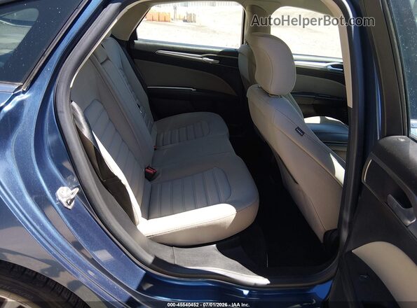 3FA6P0UU0JR243477 2018 FORD FUSION HYBRID Blue Vista de la etiqueta del VIN