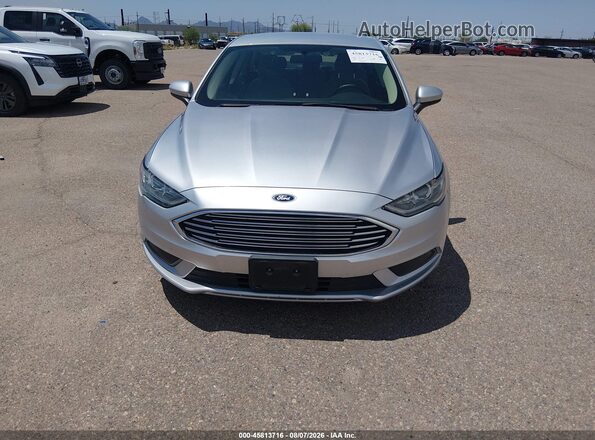 3FA6P0UU0JR243611 2018 FORD FUSION HYBRID Серебряный Вид панели приборов