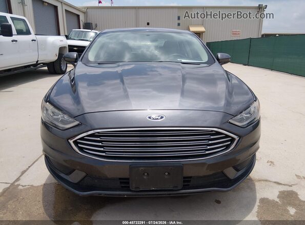 3FA6P0UU1JR209449 2018 FORD FUSION HYBRID Gray Вид задньої частини салону