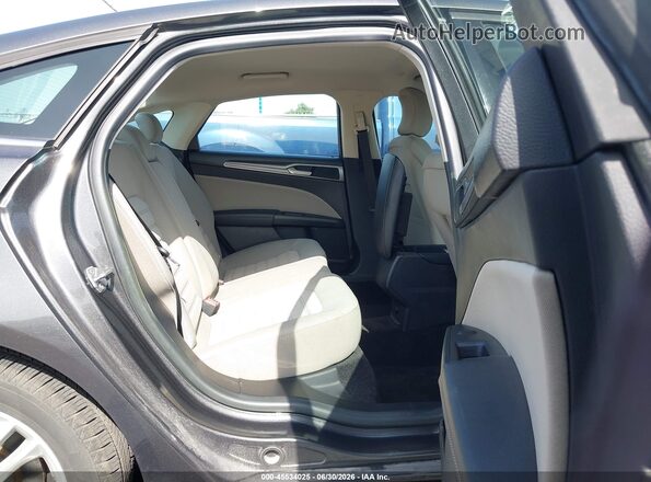 3FA6P0UU1JR235713 2018 FORD FUSION HYBRID Gray Vista de la etiqueta del VIN