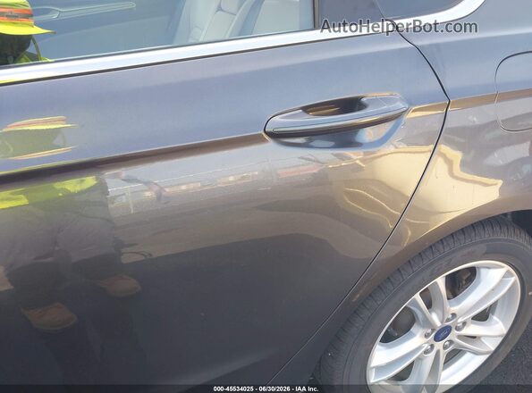 3FA6P0UU1JR235713 2018 FORD FUSION HYBRID Gray Vista del cuadro de instrumentos