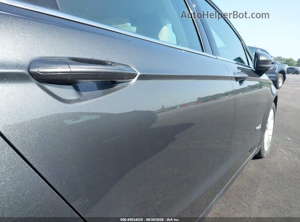 3FA6P0UU1JR235713 2018 FORD FUSION HYBRID Gray 