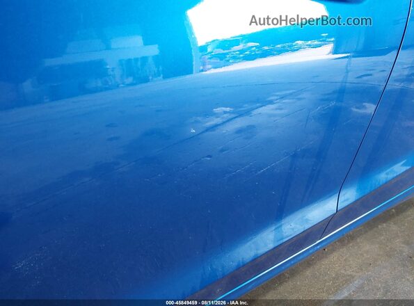 3FA6P0UU1JR235839 2018 FORD FUSION HYBRID Blue Սալոնի հետևի տեսք