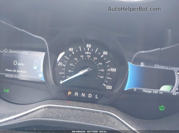 3FA6P0UU1JR273667 2018 FORD FUSION HYBRID Cream Widok tylnych siedzeń