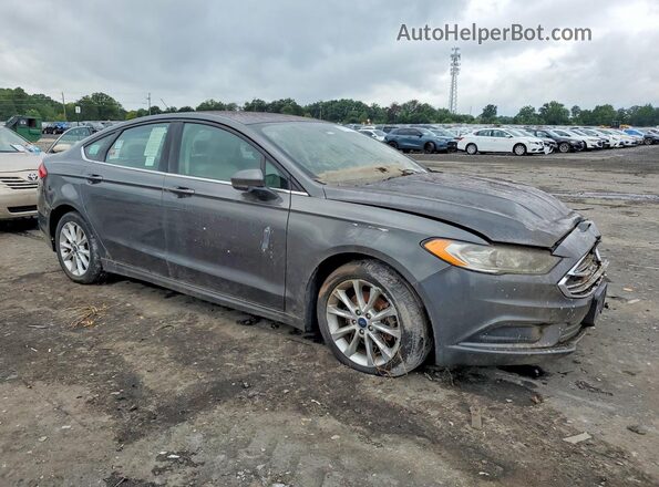 3FA6P0UU2HR309795 2017 FORD FUSION Gray Przód prawy