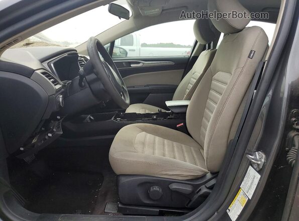 3FA6P0UU2HR309795 2017 FORD FUSION Gray Widok wnętrza z przodu
