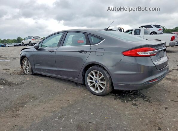 3FA6P0UU2HR309795 2017 FORD FUSION Gray Tył lewy