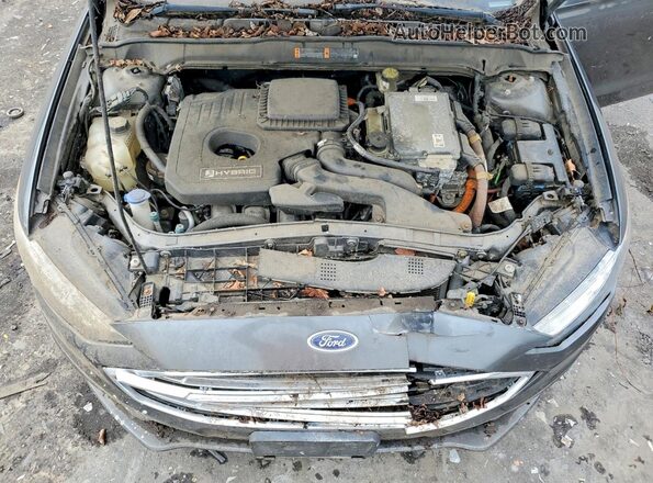 3FA6P0UU2HR309795 2017 FORD FUSION Gray Widok wnętrza z tyłu
